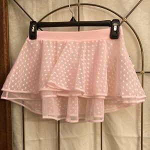 Bloch Pink Layered Kids Skirt